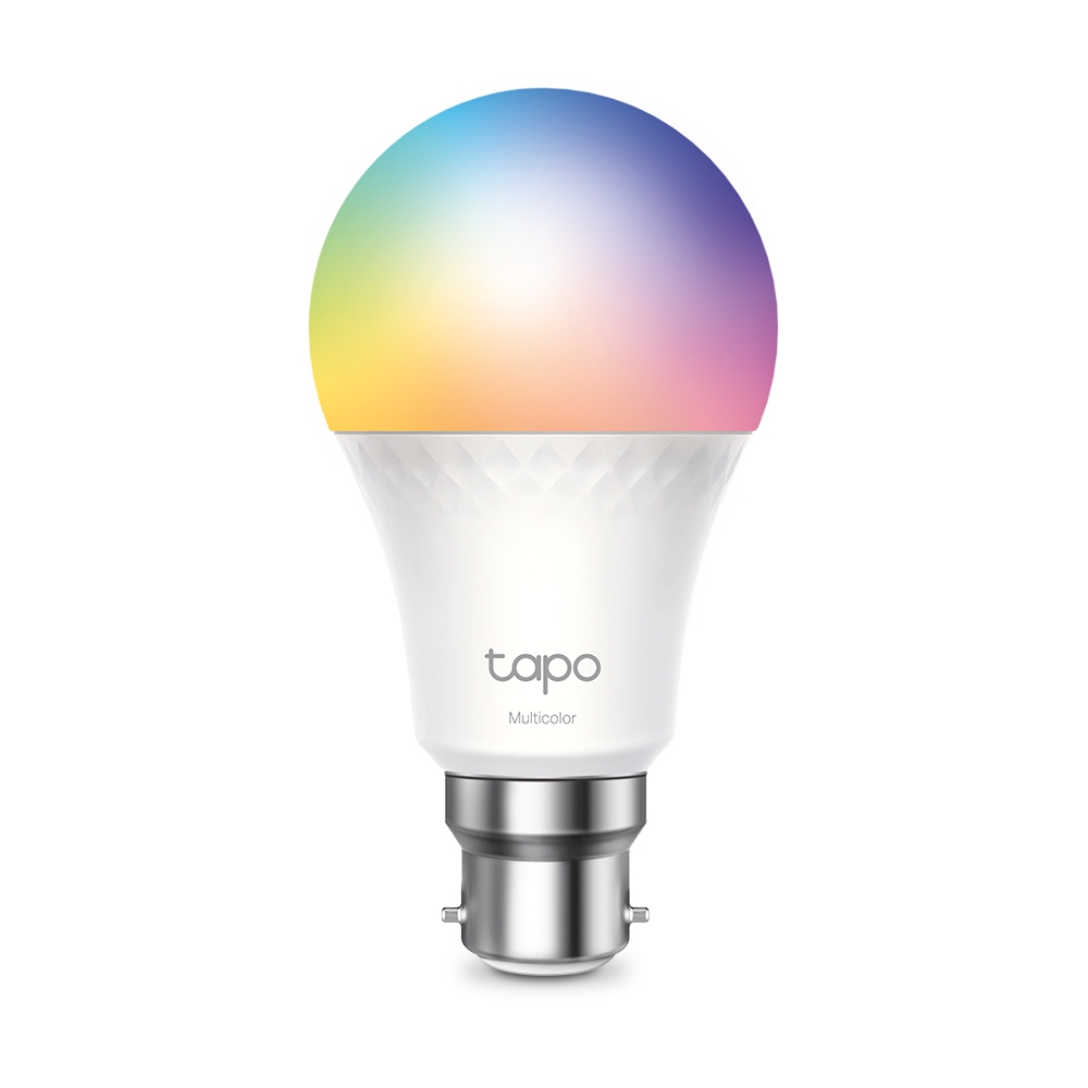 Tapo L535B Smart Wi-Fi Bulb, B22 Bayonet — Multicolour, High Brightness